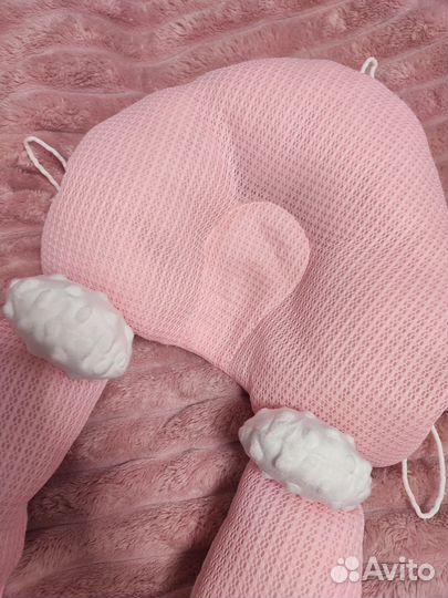 Подушка для новорождённых анатомическая