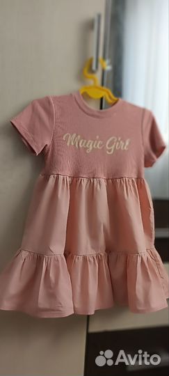 Летнее платье детское