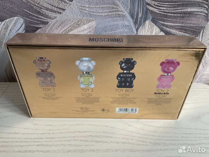 Набор парфюмерный Moschino 4шт. по 30 ml