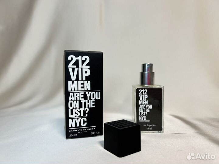 Духи Carolina Herrera, Туалетная вода 212 VIP MEN