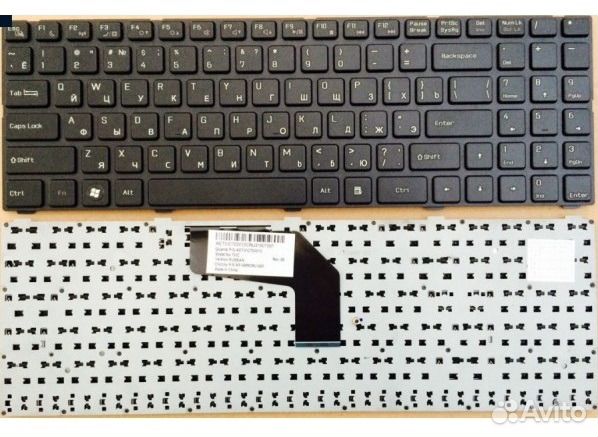 Клавиатура DNS Clevo MP-09R63SU-920 aetwc700010 TW