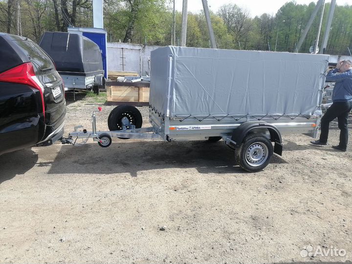 Прицеп легковой для дома и дачи. 2,4 на 1,21м
