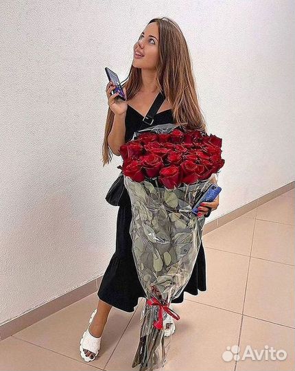 Высокие розы Гигантские розы Доставка цветов