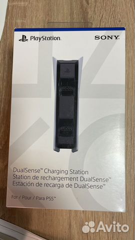 Sony playstation 5 dualsense зарядная станция