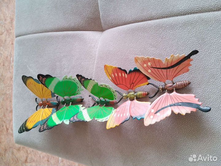 Бабочки магниты