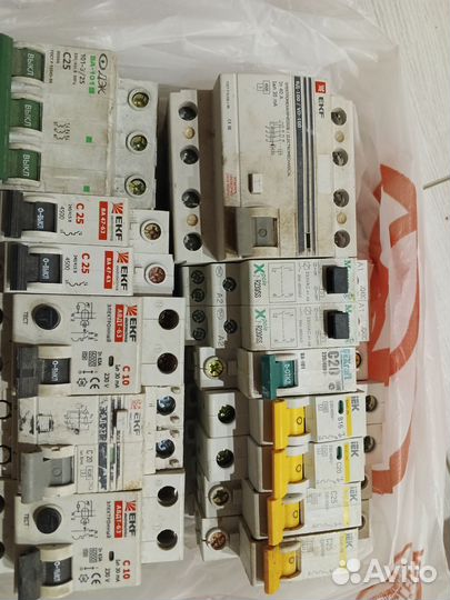 Автоматический выключатель, узо, шина