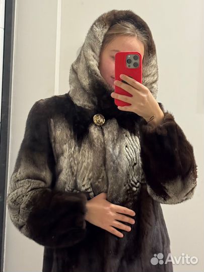 Шуба норковая 48