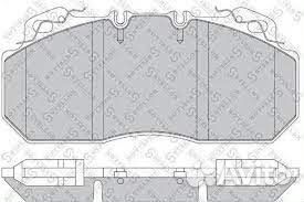 Колодки тормозные MAN/RVI диск 249*109.5*28 с р/к