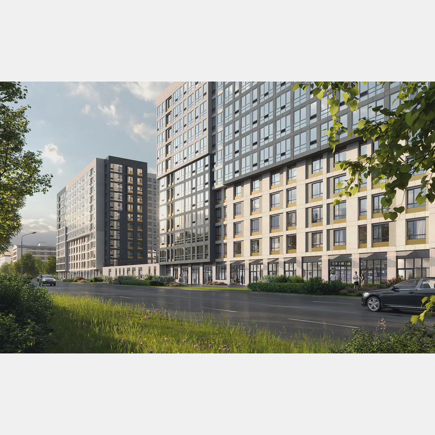 3-к. квартира, 98,9 м², 13/18 эт.