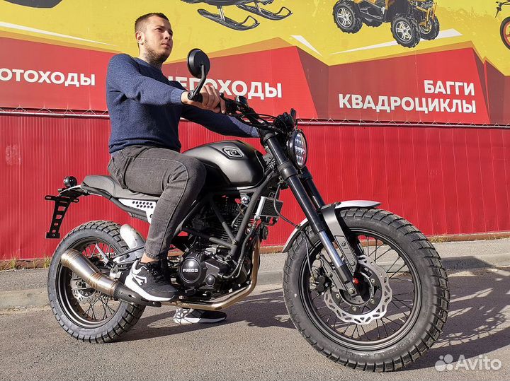 Мотоцикл fuego scrambler 250