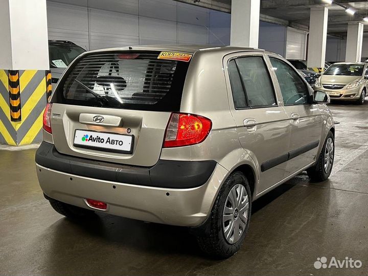 Hyundai Getz 1.4 AT, 2008, 158 252 км