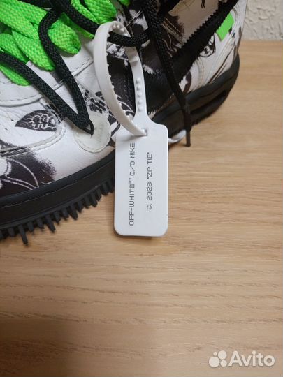 Кроссовки off white x Nike Air Force