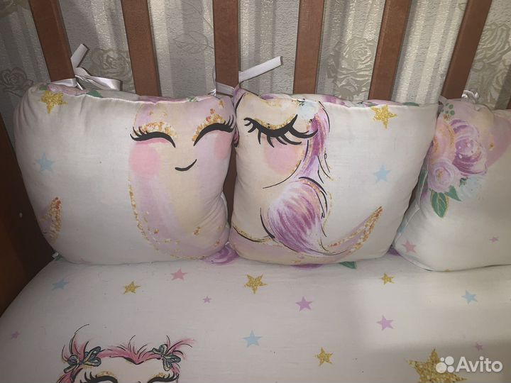 Бортики в кроватку