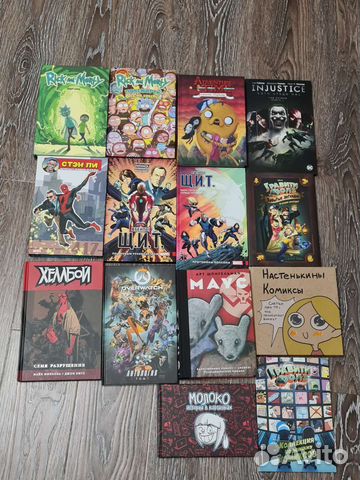 Комиксы marvel и тд