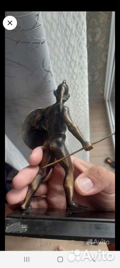 Греческий воин бронза
