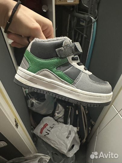 Кеды для мальчика утепленные 25 размер