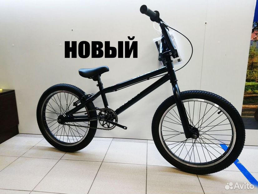 Новый bmx Черный новый