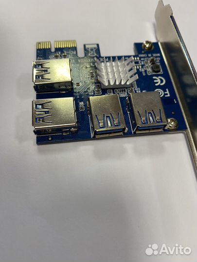 Контроллер PCI-E 4 Port USB 3.0