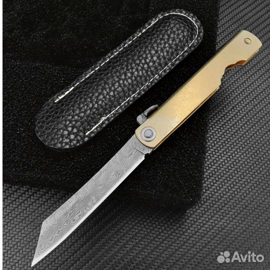 Нож Higonokami Damascus