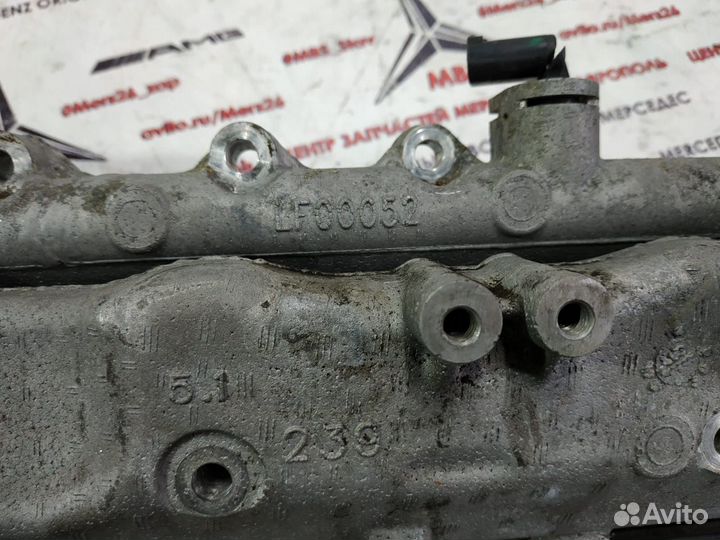 Коллектор впускной правый om642 w211 Mercedes