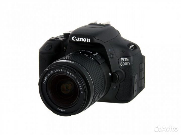 Фотоаппарат Canon EOS 600D Kit 18-55