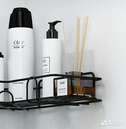 Полка навесная угловая для ванны