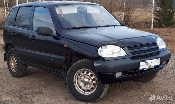 Кузов chevrolet niva целиком с документами 2007г