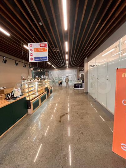 Торговая площадь, 36 м² в ТЦ на потоке Ленты