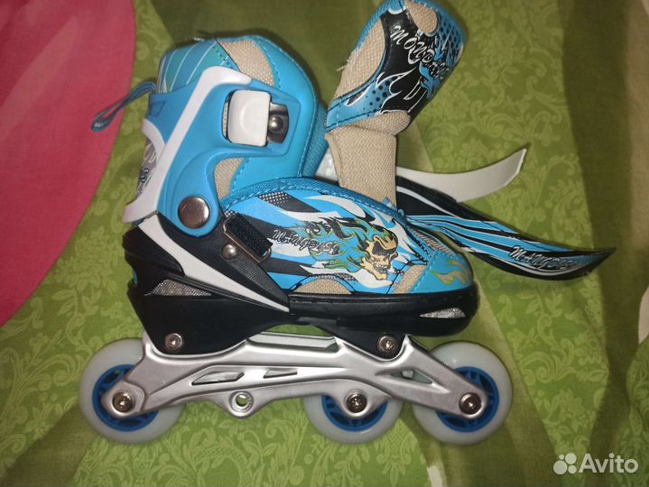 Роликовые коньки детские новые 28 - 31р /запчасти