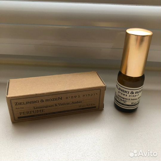 Zielinski Rozen Lemongrass Vetiver Amber