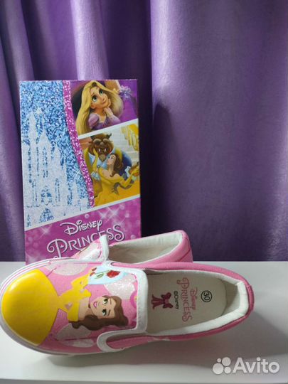 Слипоны для девочки 30 размер