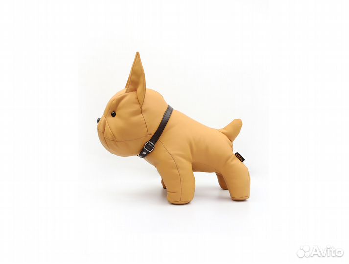 Новогодняя декоративная игрушка из экокожи