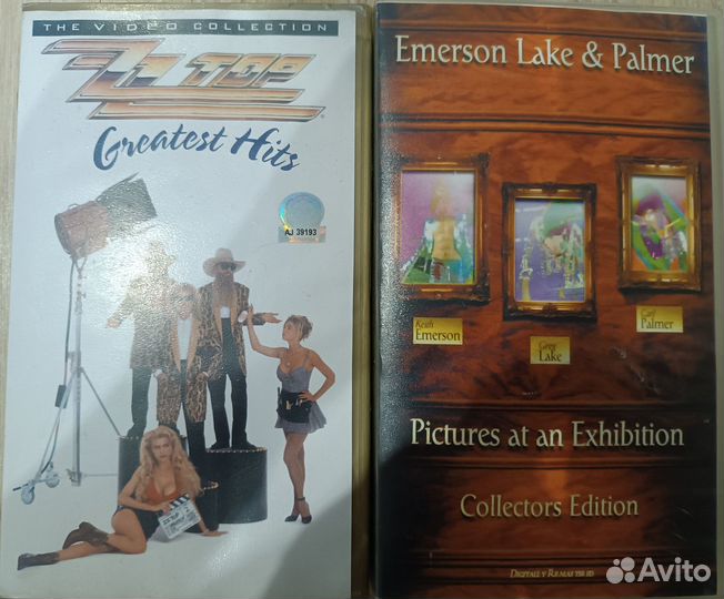 Видеокассеты рок музыка