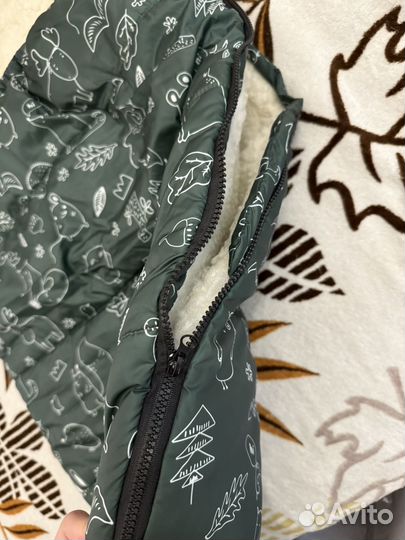 Зимний конверт в коляску amarobaby