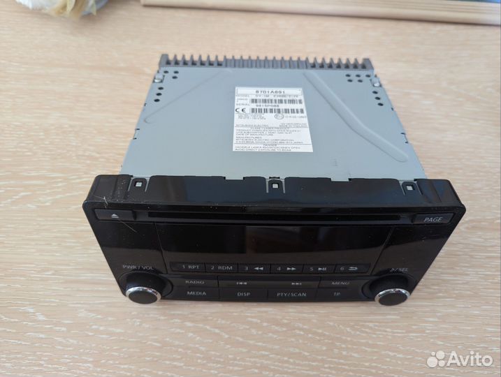 Автомагнитола Митсубиси Паджеро sport