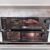 Кассетная дека pioneer ct-656 трёх головая 220в