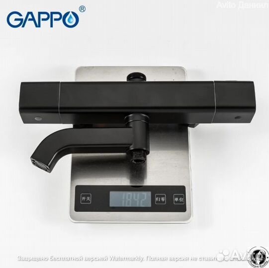 Душевая система с термостатом Gappo G2491-6