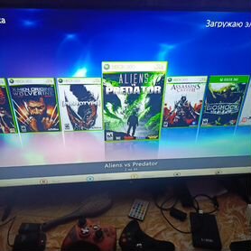 Xbox 360 slim 250gb прошитая