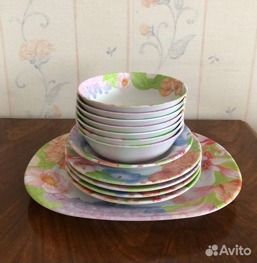 Посуда для пикника 13 предметов