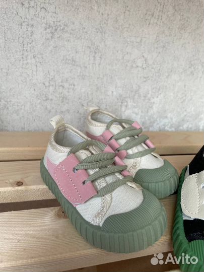 Кеды босоногие детские
