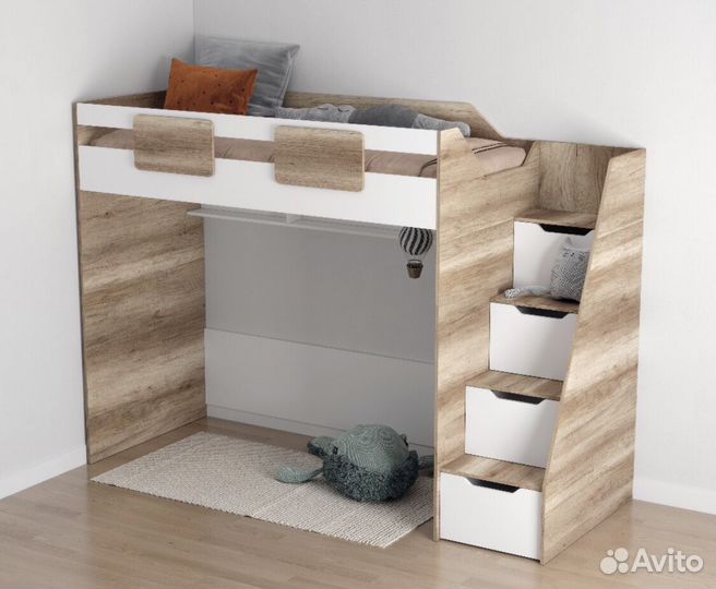 Двухъярусная кровать детская Двойняшка