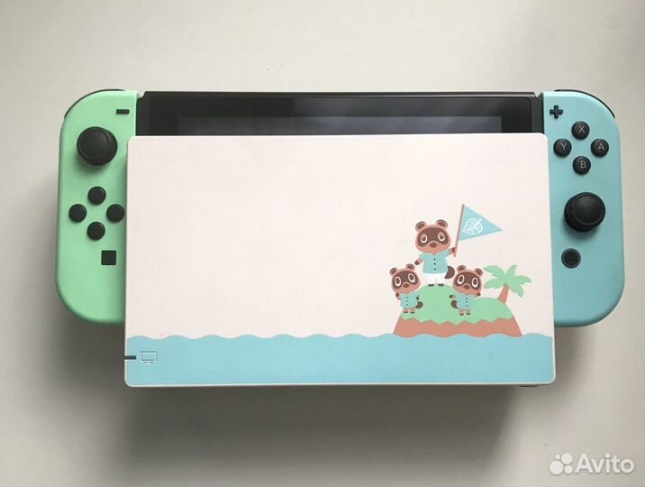 Nintendo switch animal crossing edition