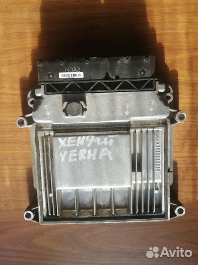 Блок управления двигателем хендай верна