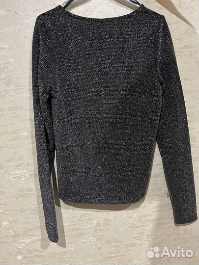 Блестящий лонгслив