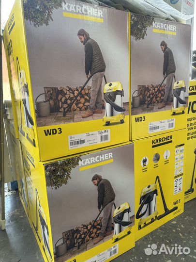 Пылесос Karcher wd3