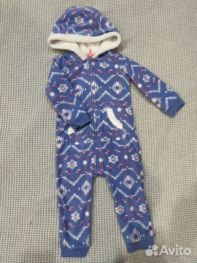 Флисовый комбинезон carters