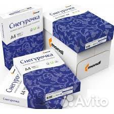 Офисная бумага белая Светокопи, Снегурочка А4,А3