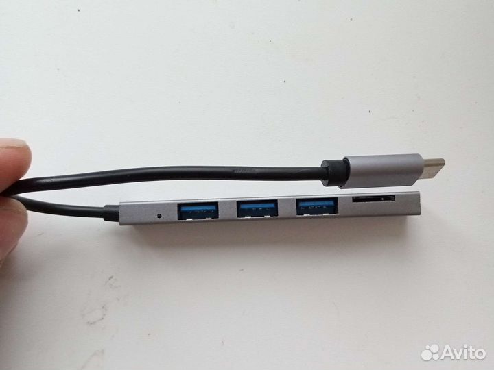 Usb хаб type-с Штекер