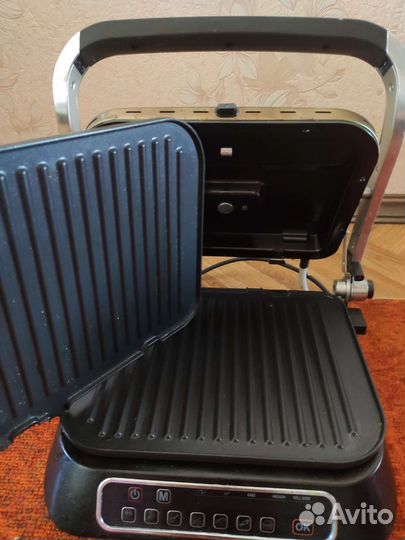 Электро гриль redmond