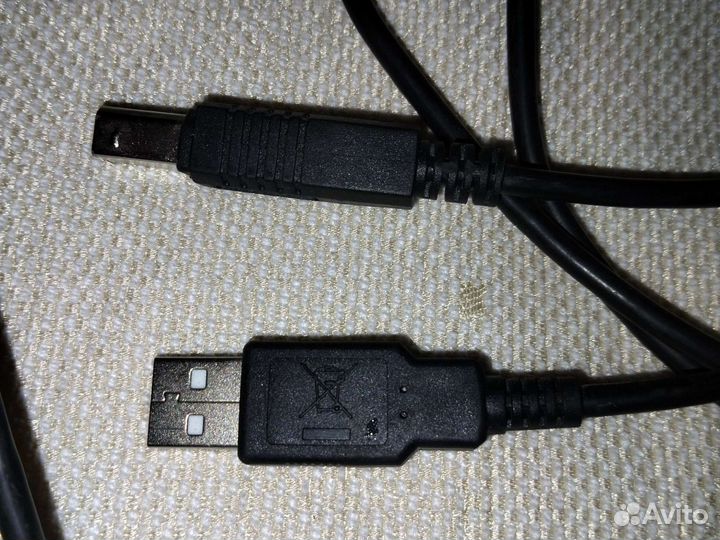 Кабель USB для подключения принтера, сканера и т д